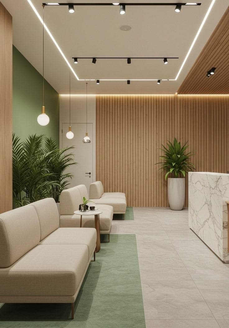 Spa & aesthetics clinic reception